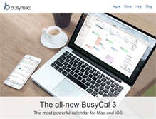 Tablet Screenshot of busymac.com